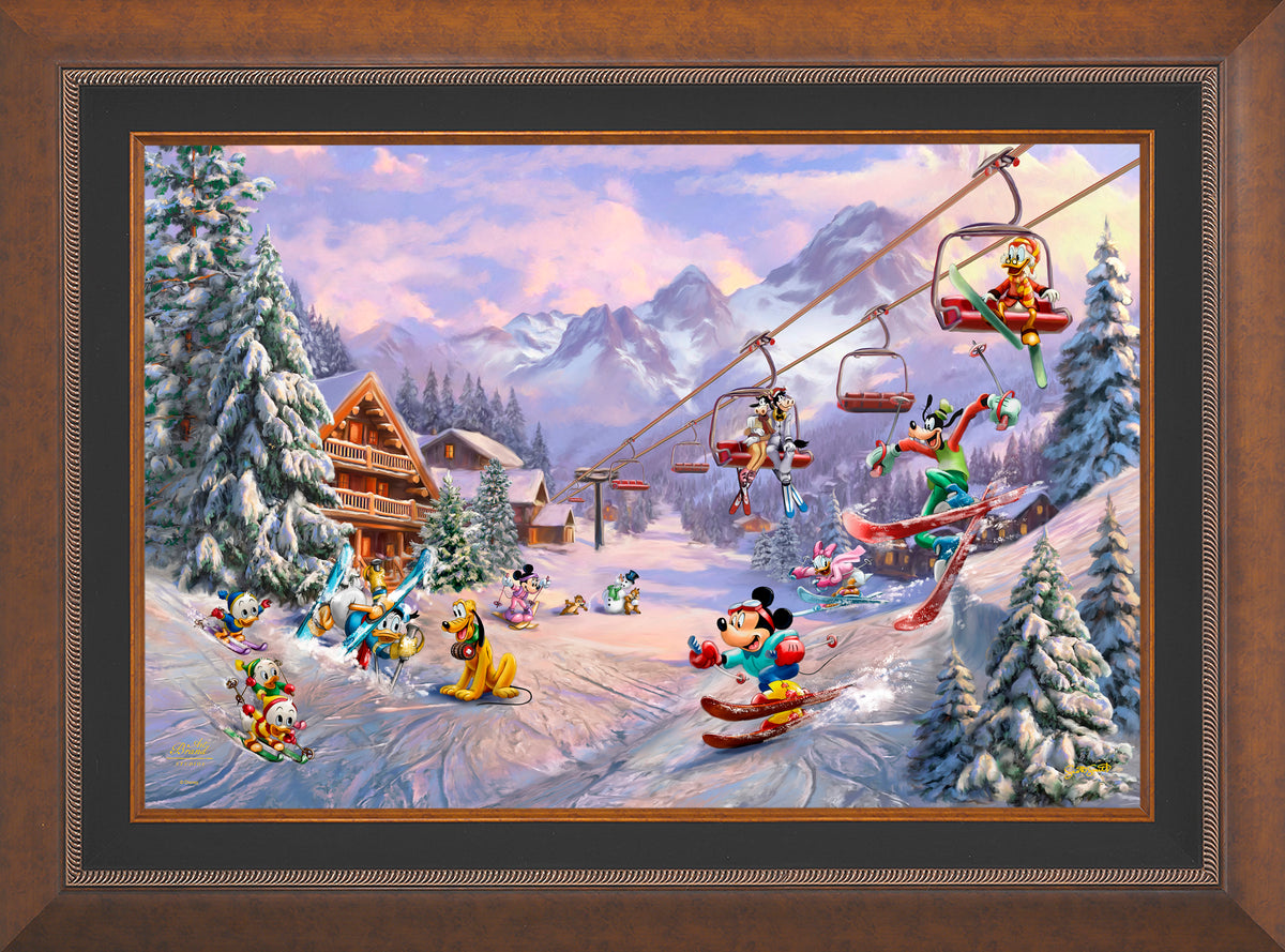 Disney’s Mickey and Minnie’s Ski Adventure - Limited Edition Canvas