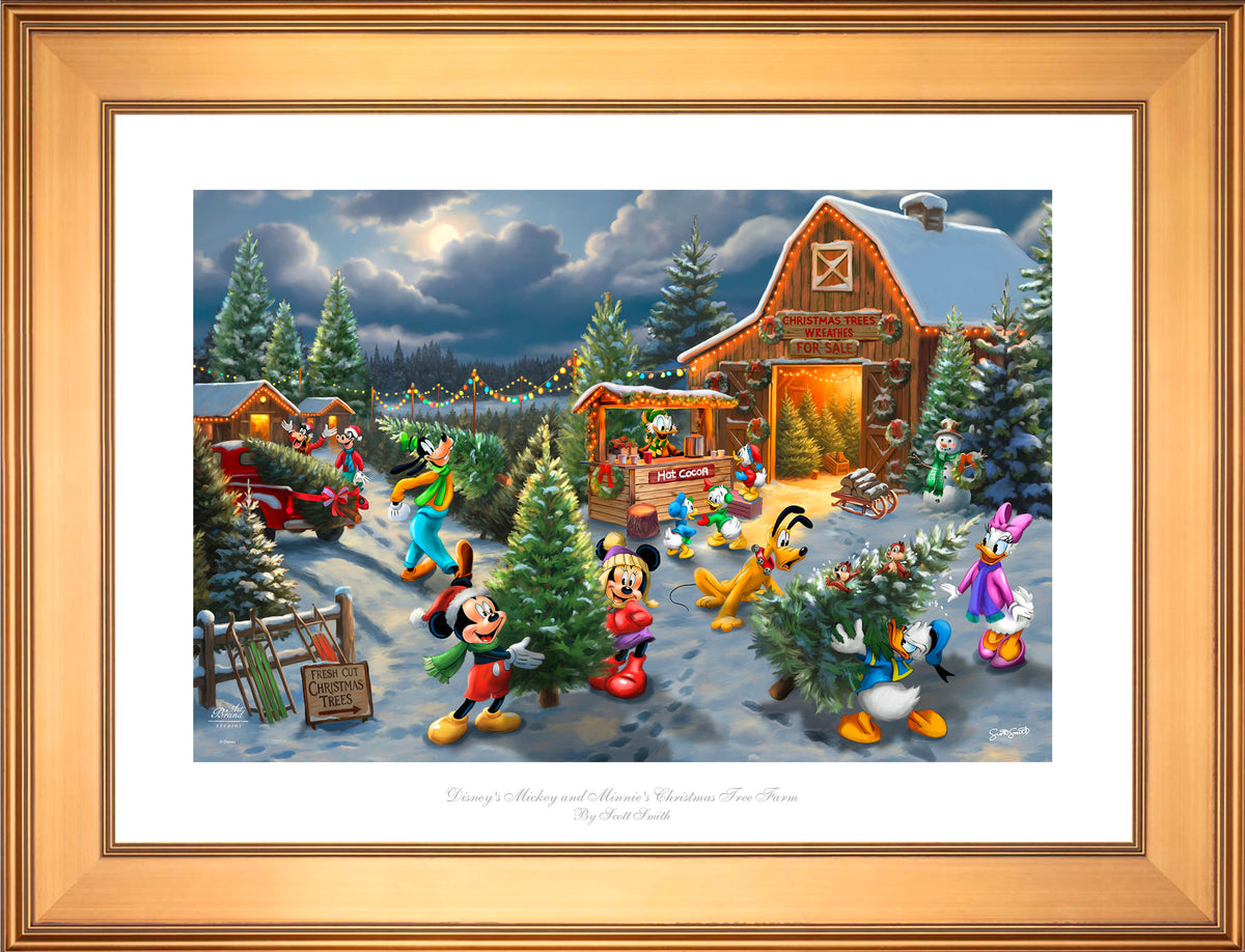 Disney's Mickey and Minnie's Christmas Tree Farm - Limited Edition Paper