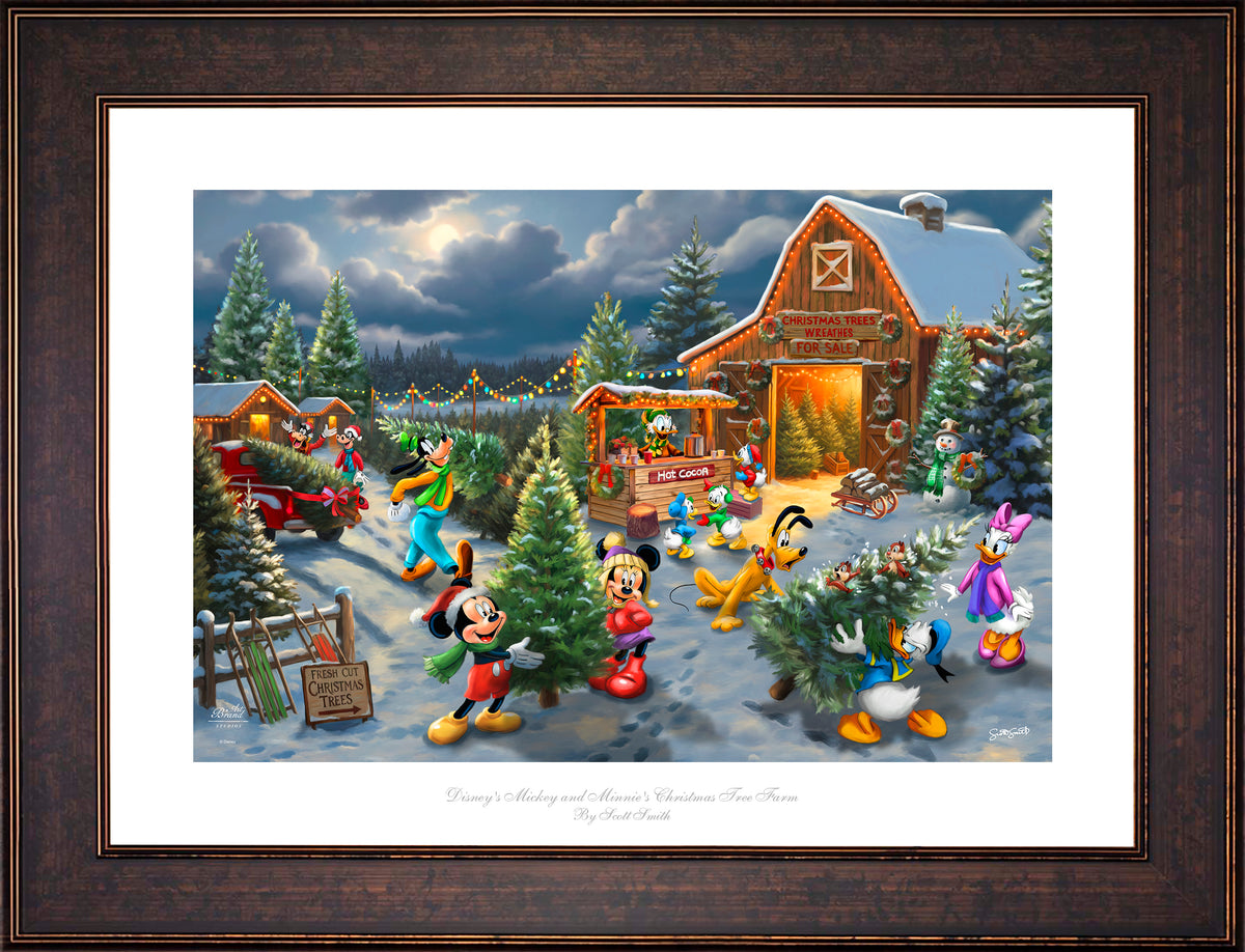 Disney's Mickey and Minnie's Christmas Tree Farm - Limited Edition Paper