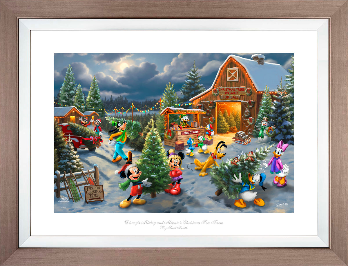Disney's Mickey and Minnie's Christmas Tree Farm - Limited Edition Paper