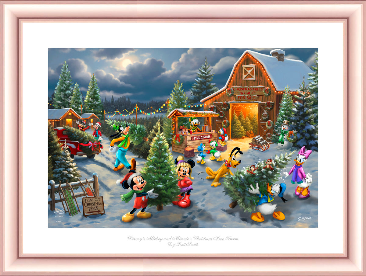 Disney's Mickey and Minnie's Christmas Tree Farm - Limited Edition Paper