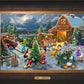 Disney's Mickey and Minnie's Christmas Tree Farm - Limited Edition Canvas