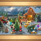 Disney's Mickey and Minnie's Christmas Tree Farm - Limited Edition Canvas