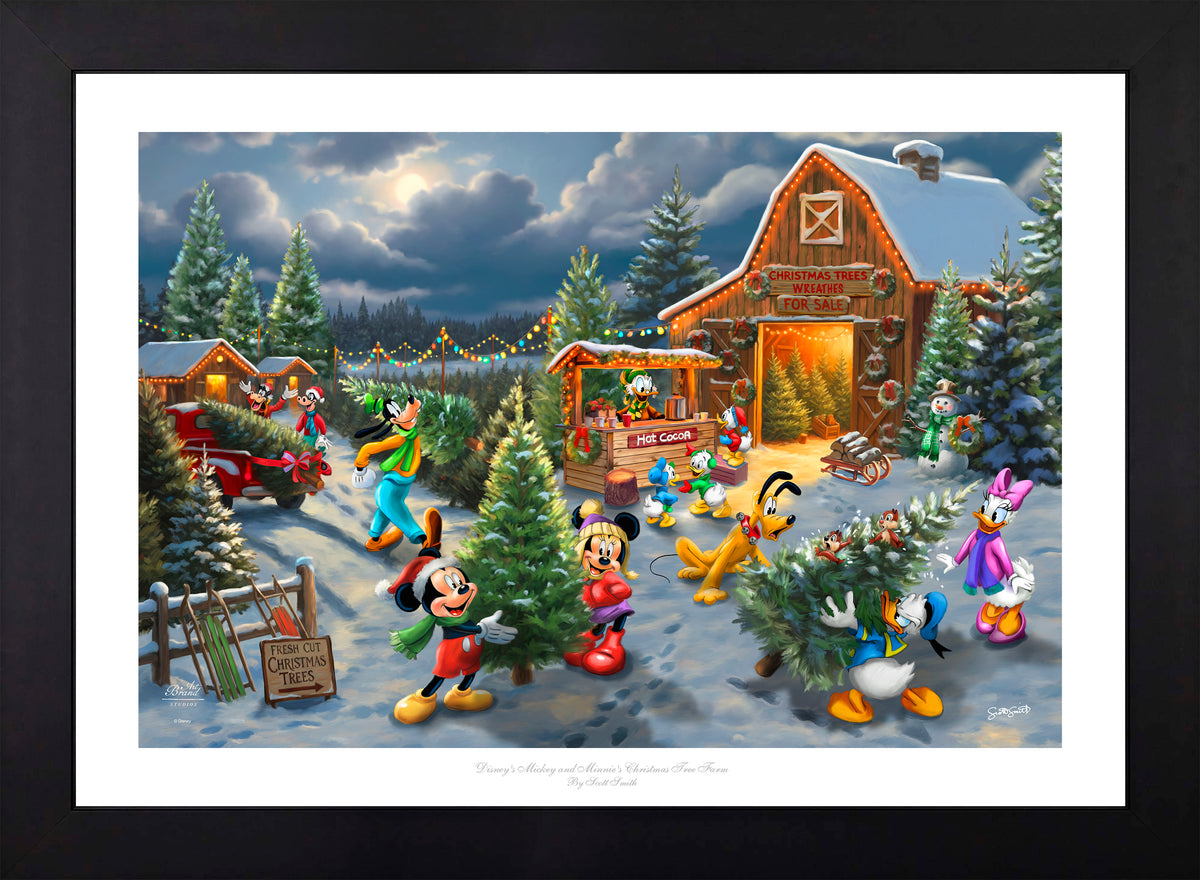 Disney's Mickey and Minnie's Christmas Tree Farm - Limited Edition Paper