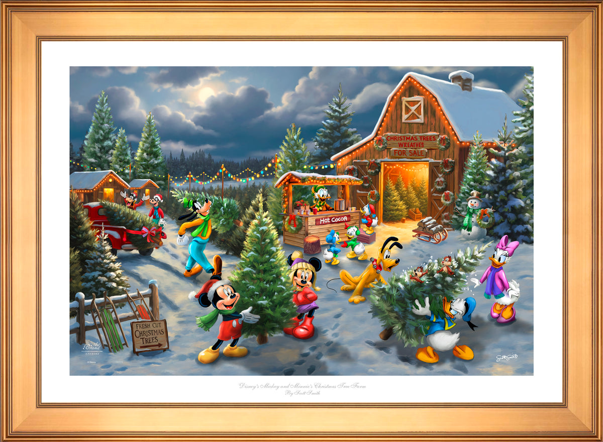 Disney's Mickey and Minnie's Christmas Tree Farm - Limited Edition Paper