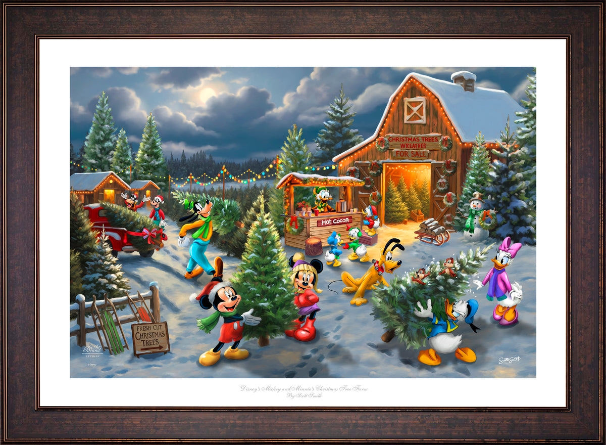Disney's Mickey and Minnie's Christmas Tree Farm - Limited Edition Paper