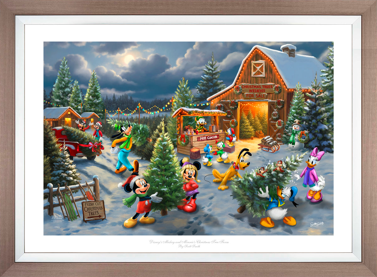 Disney's Mickey and Minnie's Christmas Tree Farm - Limited Edition Paper
