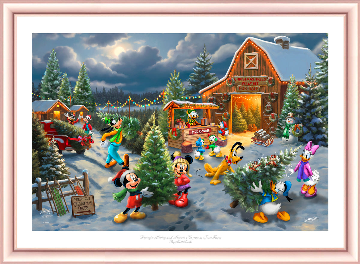 Disney's Mickey and Minnie's Christmas Tree Farm - Limited Edition Paper