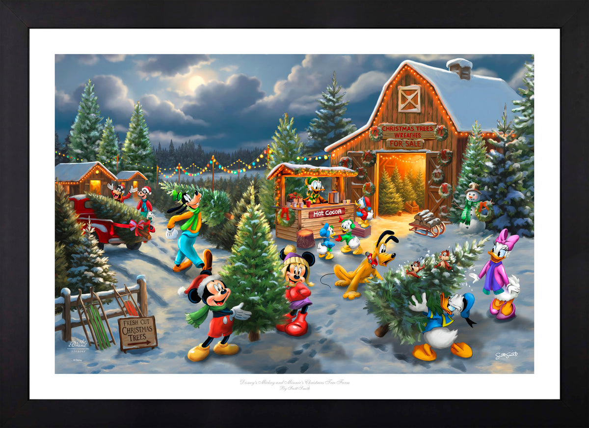 Disney's Mickey and Minnie's Christmas Tree Farm - Limited Edition Paper