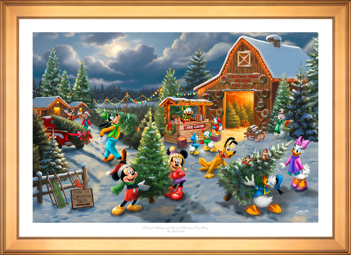Disney's Mickey and Minnie's Christmas Tree Farm - Limited Edition Paper
