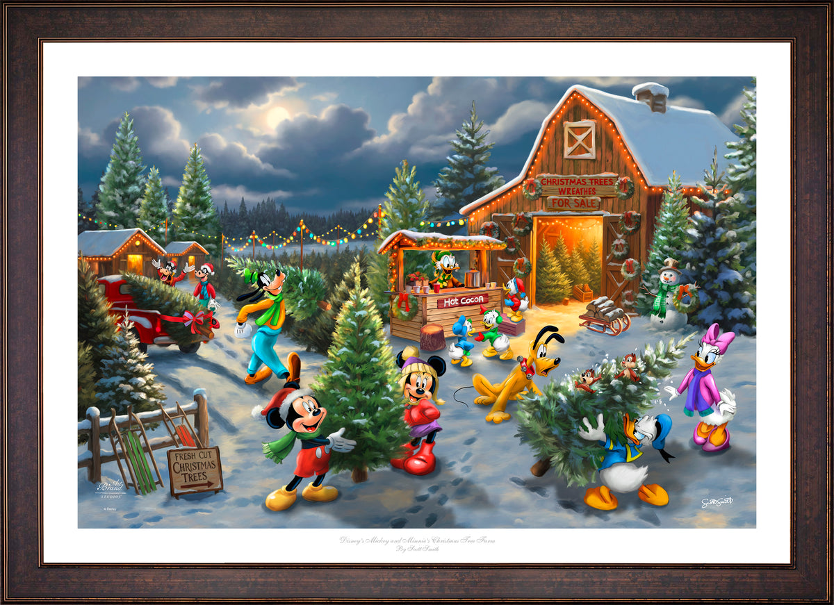 Disney's Mickey and Minnie's Christmas Tree Farm - Limited Edition Paper