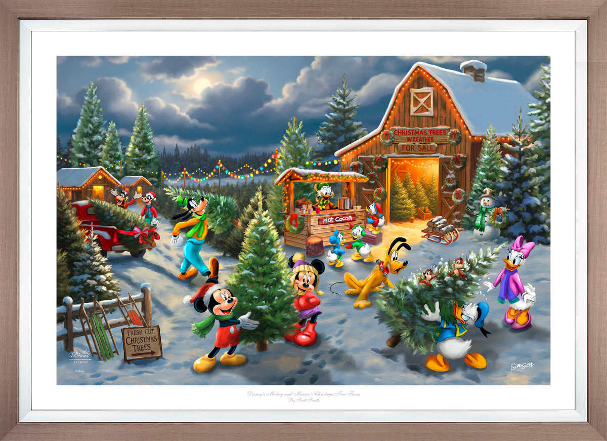 Disney's Mickey and Minnie's Christmas Tree Farm - Limited Edition Paper
