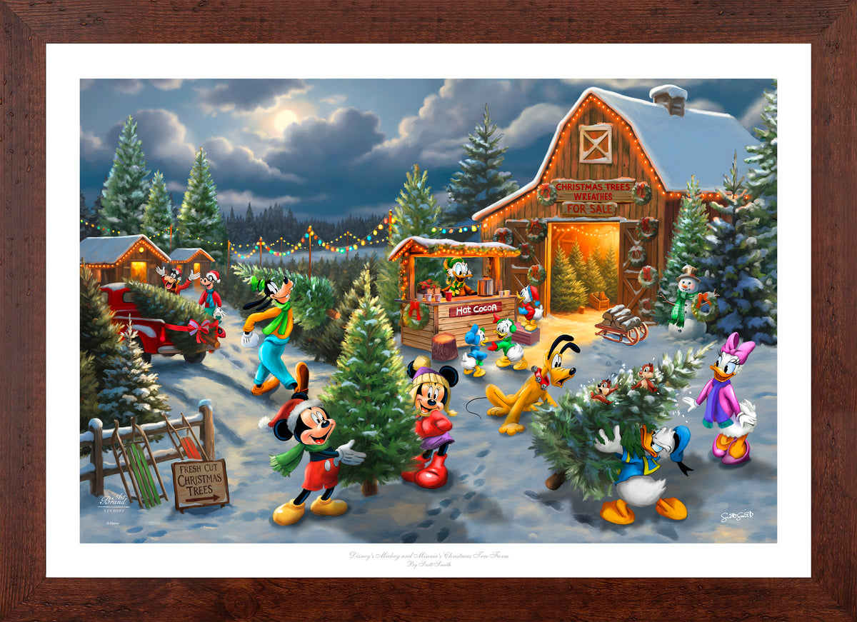 Disney's Mickey and Minnie's Christmas Tree Farm - Limited Edition Paper