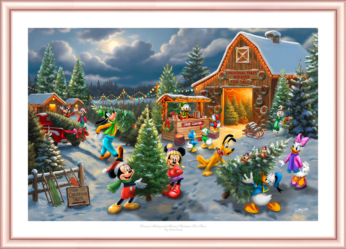 Disney's Mickey and Minnie's Christmas Tree Farm - Limited Edition Paper