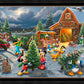Disney's Mickey and Minnie's Christmas Tree Farm - Limited Edition Canvas