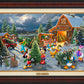 Disney's Mickey and Minnie's Christmas Tree Farm - Limited Edition Canvas