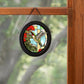 Hummingbird and Geraniums
