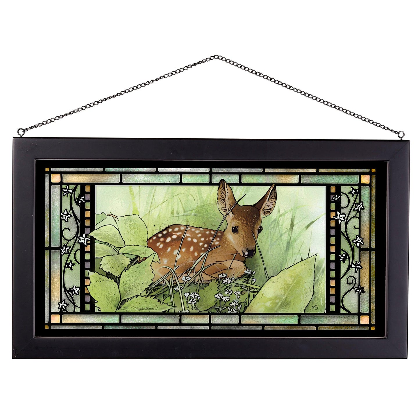 Waiting for Mom - Stained Glass Art