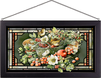 Holiday Abundance - Stained Glass Art