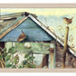 Wrens on the Old Greenhouse - Art Prints