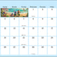 Disney Dreams Collection by Thomas Kinkade 2026 Monthly Pocket Planner Calendar