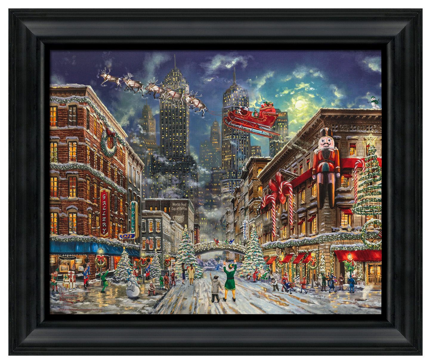 Elf™ - 16" x 20" Brushstroke Vignette