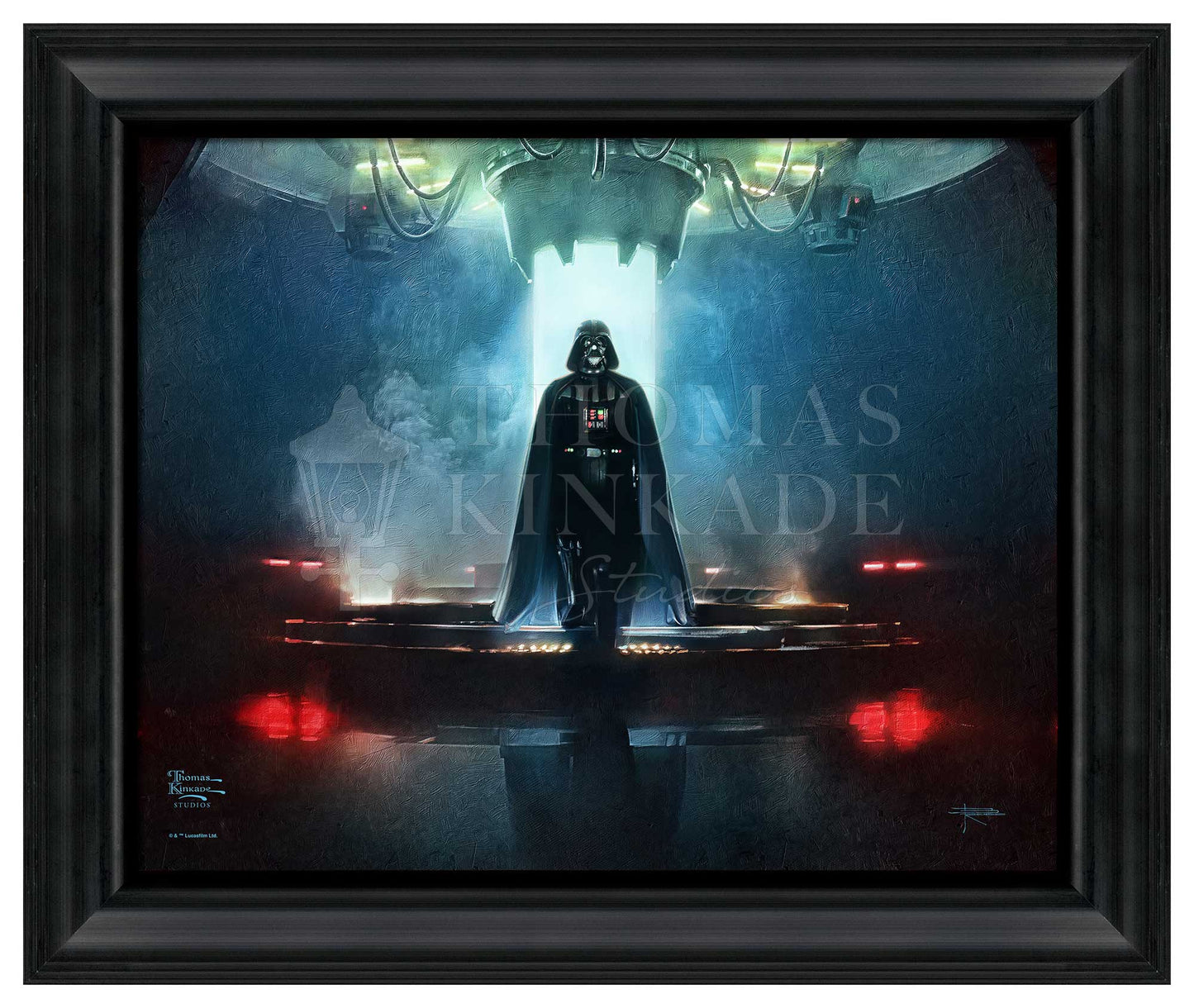 Obi-Wan Kenobi™ - Darkness Has Arrived - 16" x 20" Brushstroke Vignette