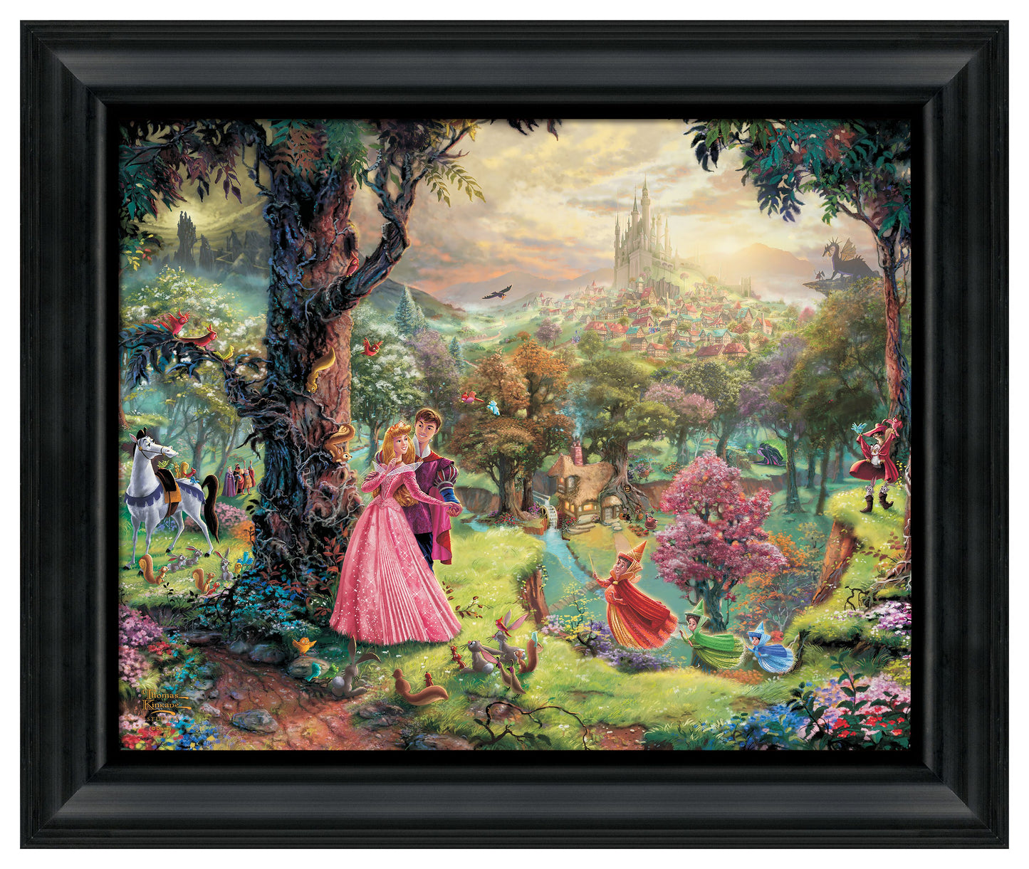 Disney Sleeping Beauty - 16" x 20" Brushstroke Vignette