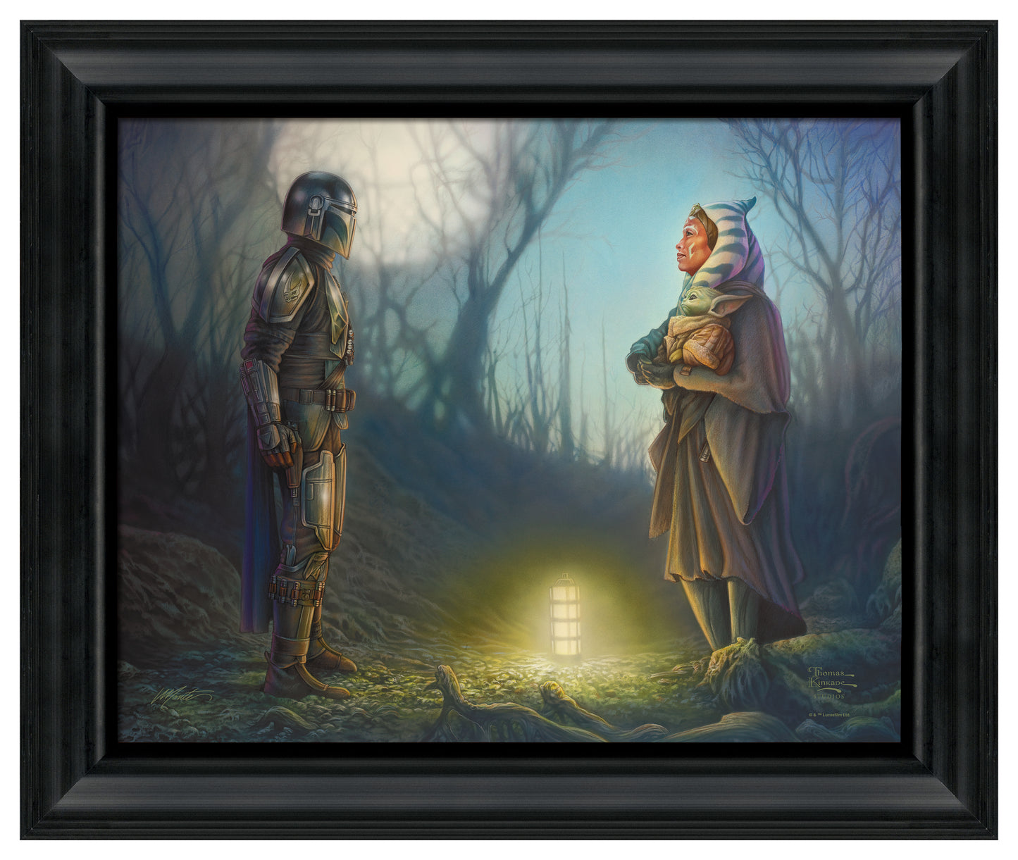 The Mandalorian™ - Connection - 16" x 20" Brushstroke Vignette