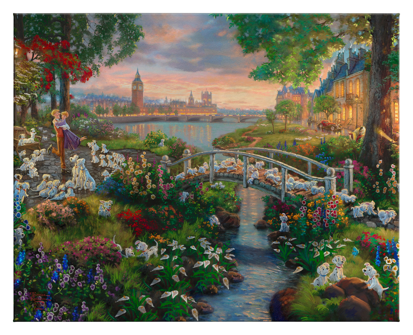 Disney 101 Dalmatians - 24" x 30" Gallery Wrapped Canvas