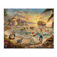 Disney The Little Mermaid Celebration of Love - 24" x 30" Gallery Wrapped Canvas