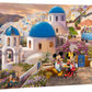Disney Mickey and Minnie in Greece - 24" x 30" Gallery Wrapped Canvas