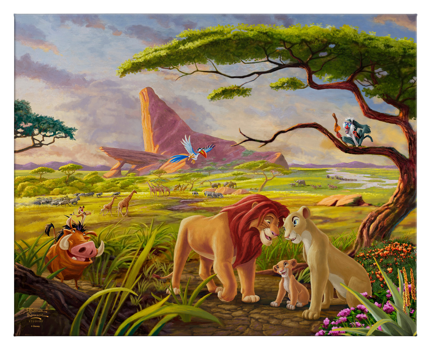 Disney The Lion King Remember Who You Are - 24" x 30" Gallery Wrapped Canvas