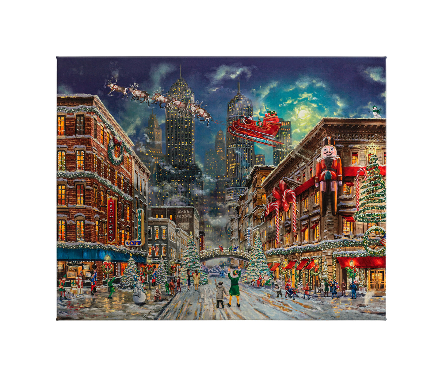 Elf™ - 24" x 30" Gallery Wrapped Canvas