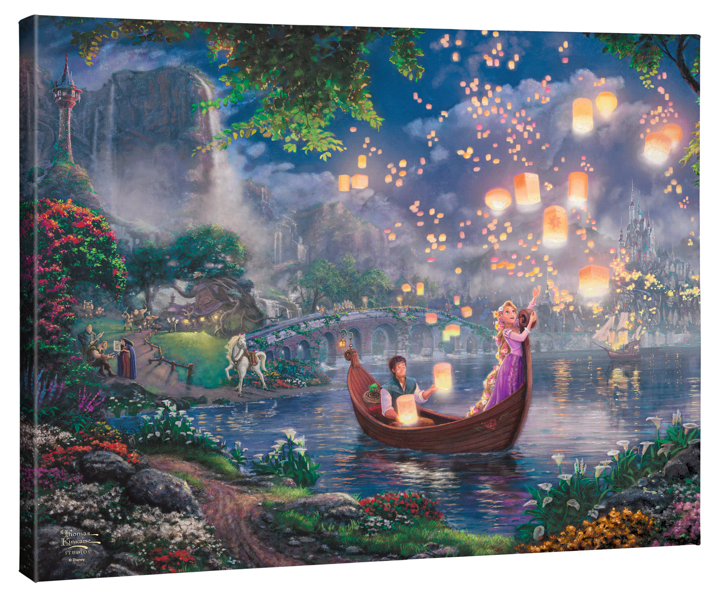Disney Tangled - 24" x 30" Gallery Wrapped Canvas
