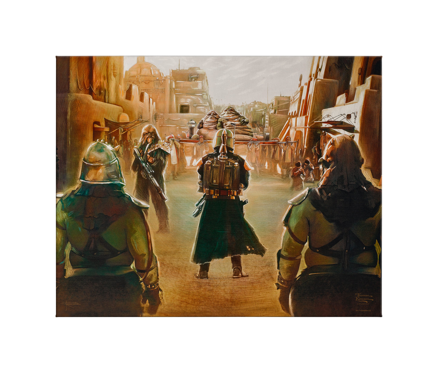 The Book of Boba Fett™ - A New Challenge - 24" x 30" Gallery Wrapped Canvas