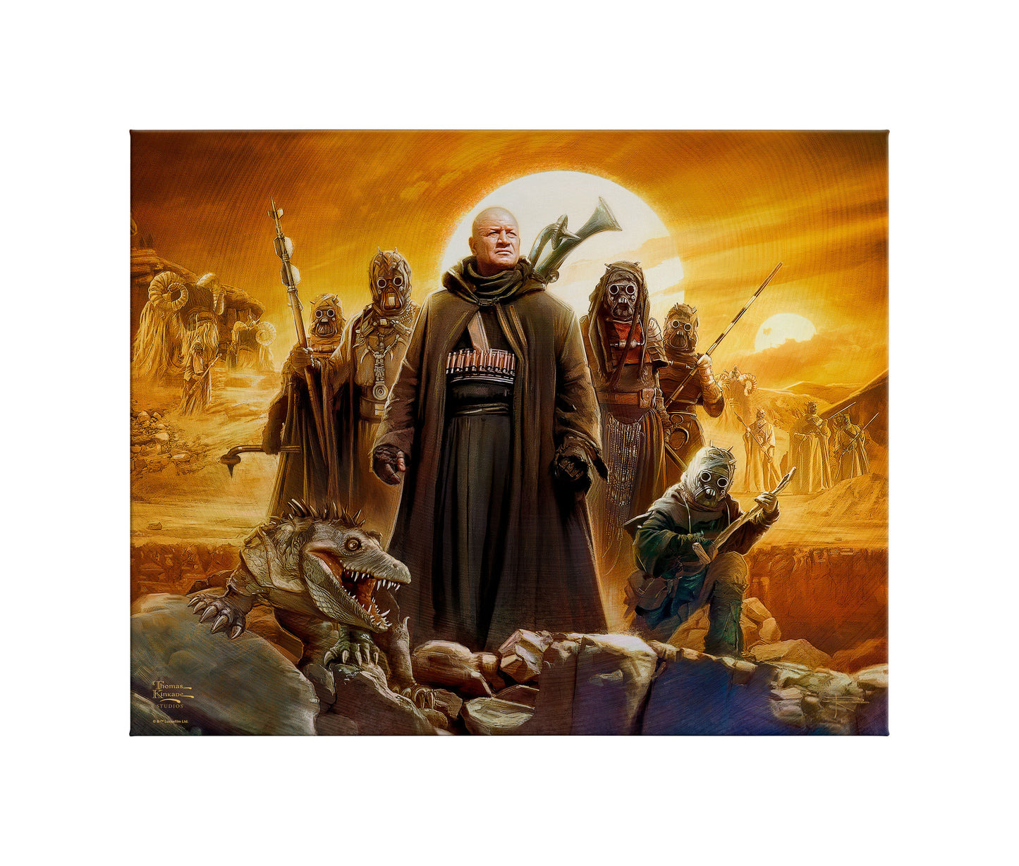 The Book of Boba Fett™ - Tusken Raiders™ - 24" x 30" Gallery Wrapped Canvas