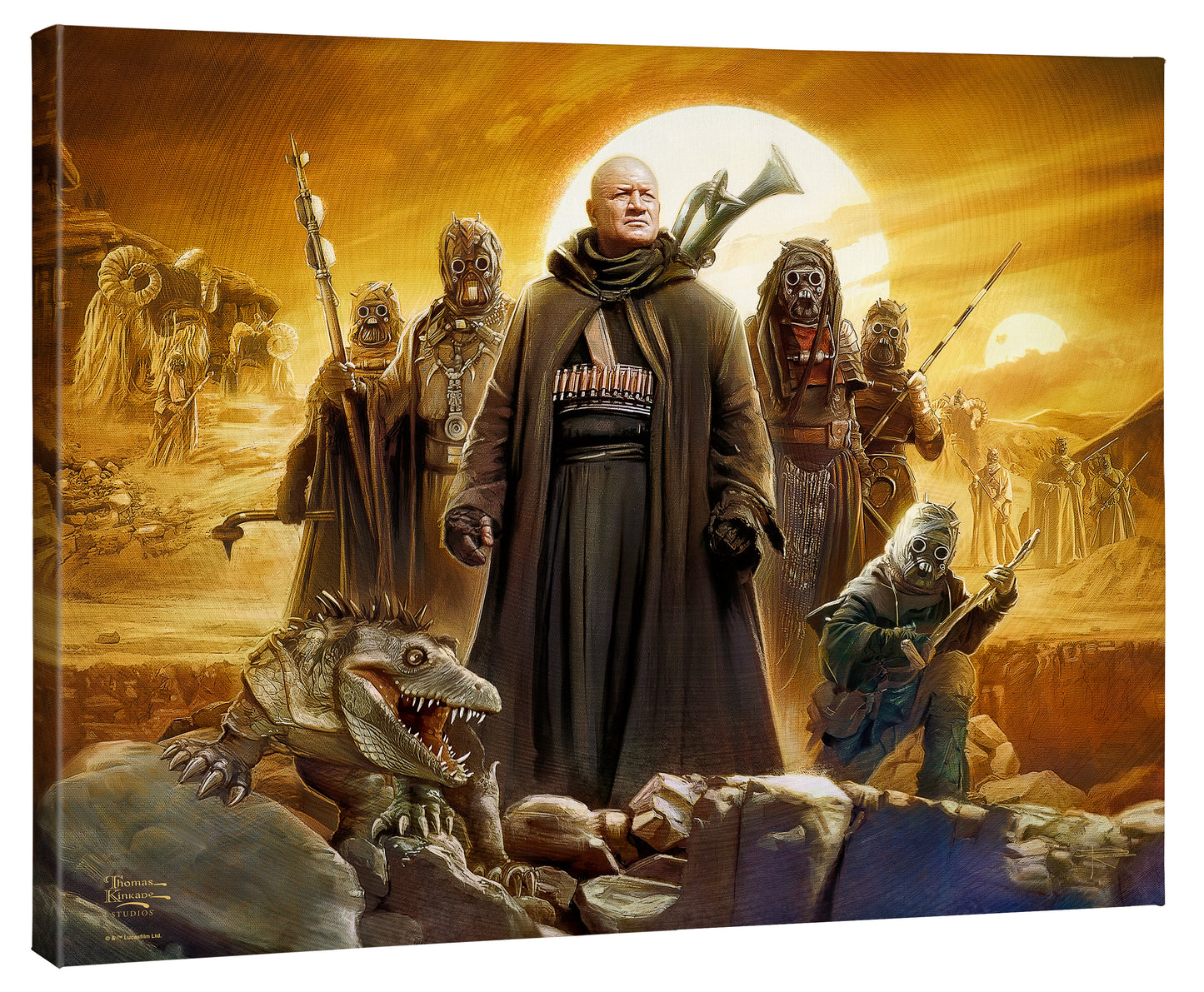 The Book of Boba Fett™ - Tusken Raiders™ - 24" x 30" Gallery Wrapped Canvas