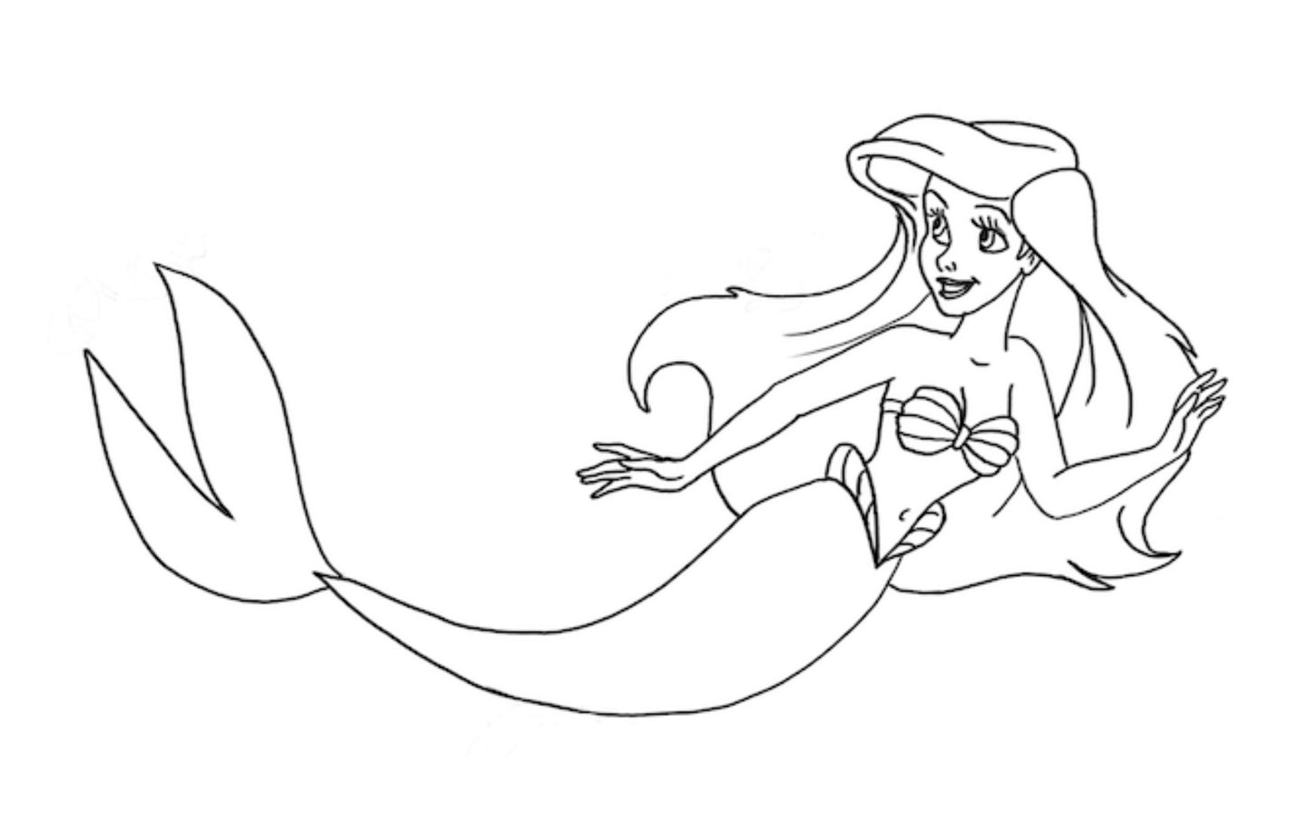 Disney's Little Mermaid Grotto Serenade Silkscreen + Master - Highlighting