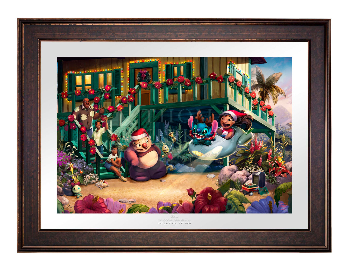 Disney Lilo and Stitch Aloha Christmas - Limited Edition Paper