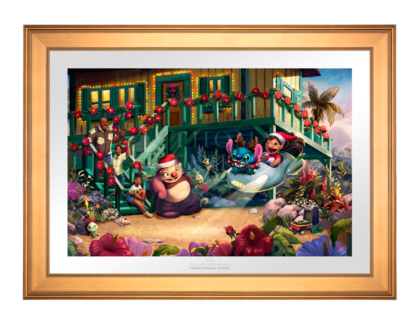 Disney Lilo and Stitch Aloha Christmas - Limited Edition Paper