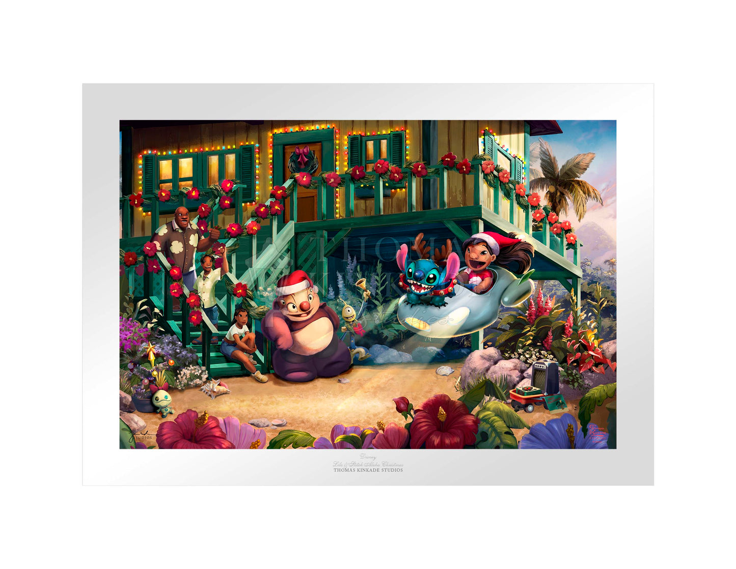 Disney Lilo and Stitch Aloha Christmas - Limited Edition Paper