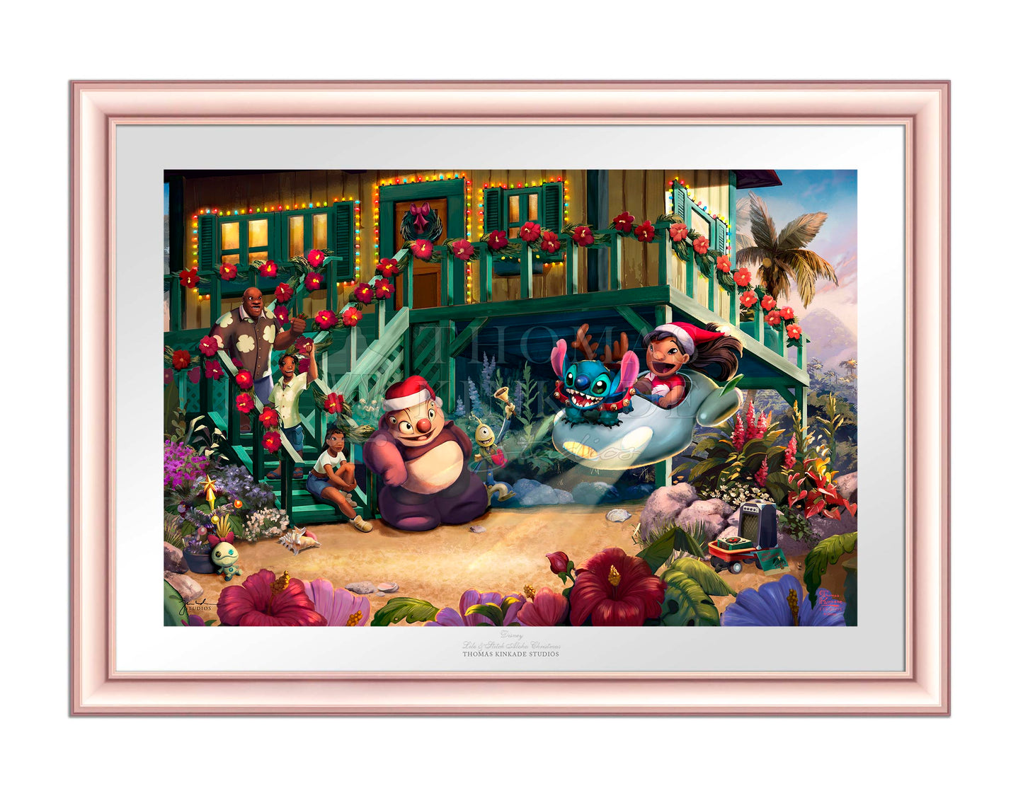 Disney Lilo and Stitch Aloha Christmas - Limited Edition Paper