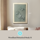 Martha Stewart Skylands | Woodland Botanical Study II | Framed Vintage Fern & Floral Illustration | Historic Estate Décor