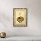 Martha Stewart Skylands | Ornithology Study: Nest & Egg | Framed Vintage Bird Nest Illustration | New England Estate Wall Art