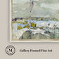 Martha Stewart Skylands | New England Estate Landscape II | Framed Historic Landscape Watercolor | Estate Wall Art