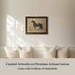 Martha Stewart Skylands | Equine Portrait Study | Framed Vintage Horse Illustration | Historic Estate Wall Art
