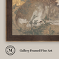 Martha Stewart Skylands | Wildlife Study: Resting Doe | Framed Vintage Deer Illustration | Estate Natural History Art