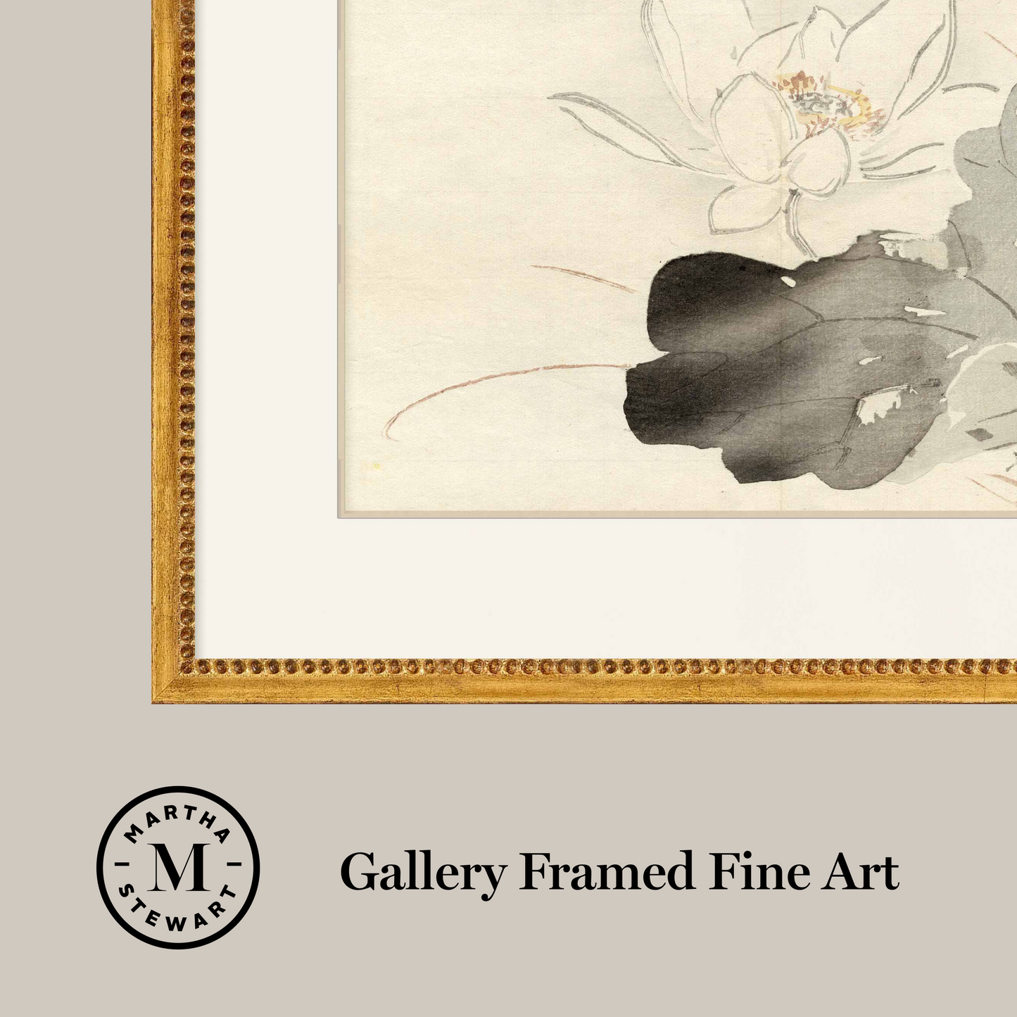 Martha Stewart Perry Street | Modern Botanical: Orchid Study | Framed Contemporary Wall Art