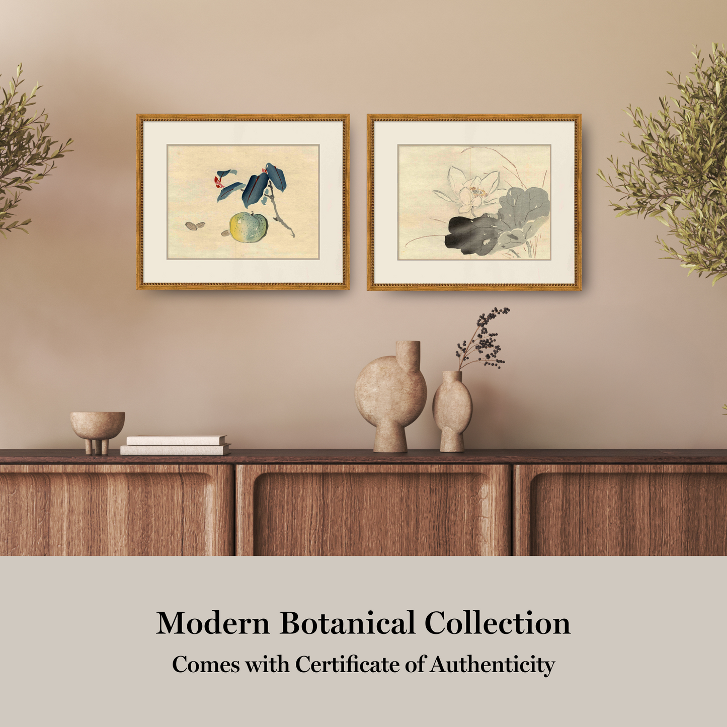 Martha Stewart Perry Street | Modern Botanical: Orchid Study | Framed Contemporary Wall Art